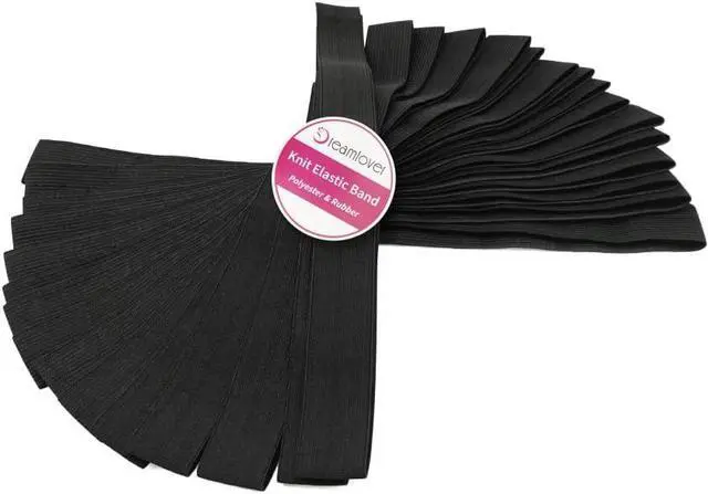Main image of Dreamlover Elastic Wig Band for Lace Melting, Black, 1 Inch x 12 Yards
