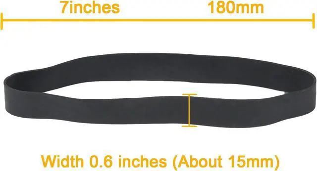 Alt view image 3 of 6 - AIWOQI Rubber Bands Size 107 Heavy Duty Big Long Wide Rubber Band 30pcs