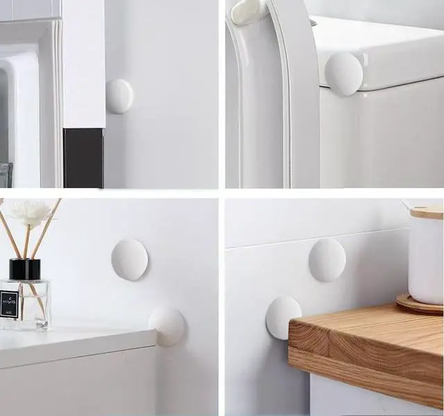Alt view image 6 of 6 - Door Stoppers Wall Potector for Door Knob Silicone Door 2" 6PCS