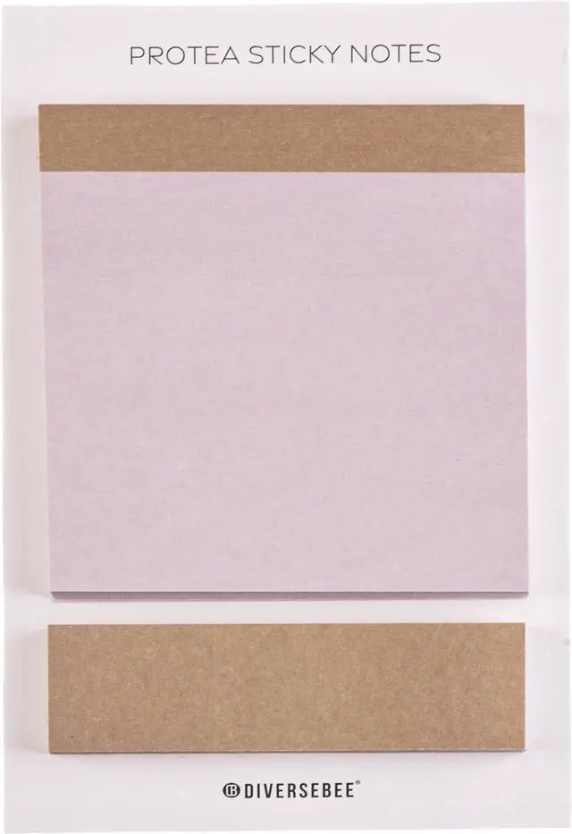 Main image of DiverseBee Pastel Sticky Notes Set, Cute Sticky Notes, Aesthetic Self-Stick Note Pads, Sticky Tabs, Page Flags, Planner Accessories, Journaling Office School Bible Study Supplies (Prothea)
