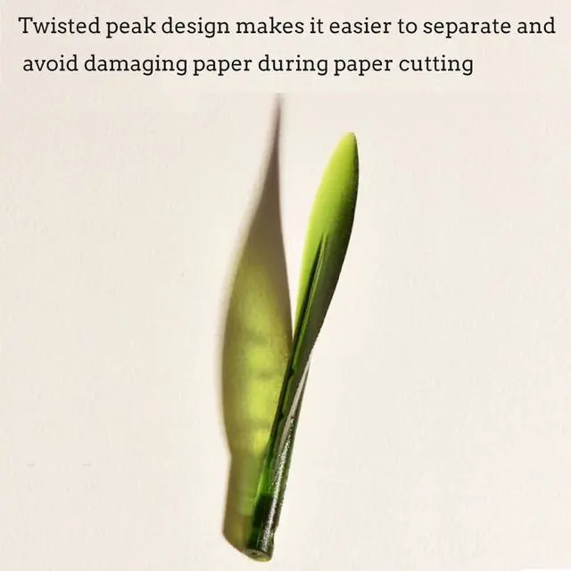 Alt view image 3 of 6 - 1pc Four-sided Seal Glue Watercolor block Cutting And Separating Tools, Paper-friendly DIY Hobby Knife And Letter Opener, Suitable For Home Office Students