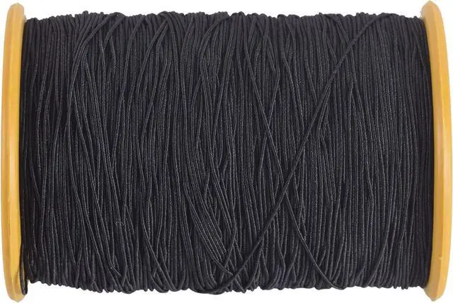 Alt view image 3 of 5 - KONMAY 0.5mm Elastic Sewing Thread, 1100 Yards Black&White