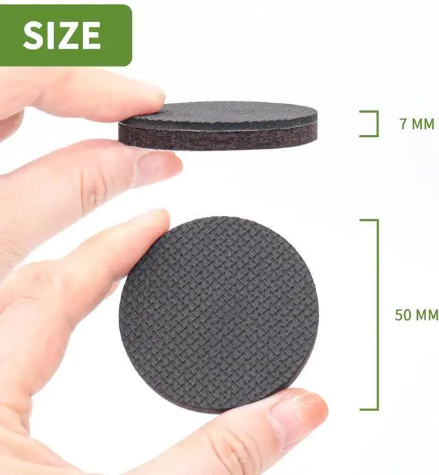 Alt view image 3 of 7 - Non Slip Furniture Pads 16 PCS 2", Anti Slip Furniture Pads