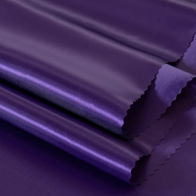 Alt view image 7 of 7 - Purple Satin Tablecloth 60 x 102 Inches