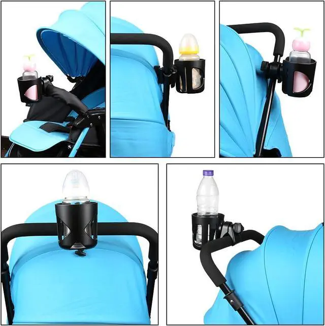Alt view image 6 of 7 - Stroller Cup Holder, Cup Holder for Walker Bike Wheelchair