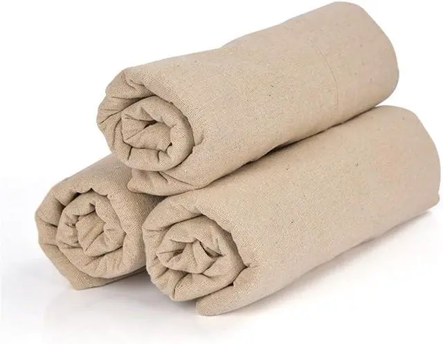 Alt view image 2 of 7 - Pottery Special Linen Hessian Cotton Linen Tablecloth Pottery Clay Printing Texture Clay Sculpture Tool (1 pc)