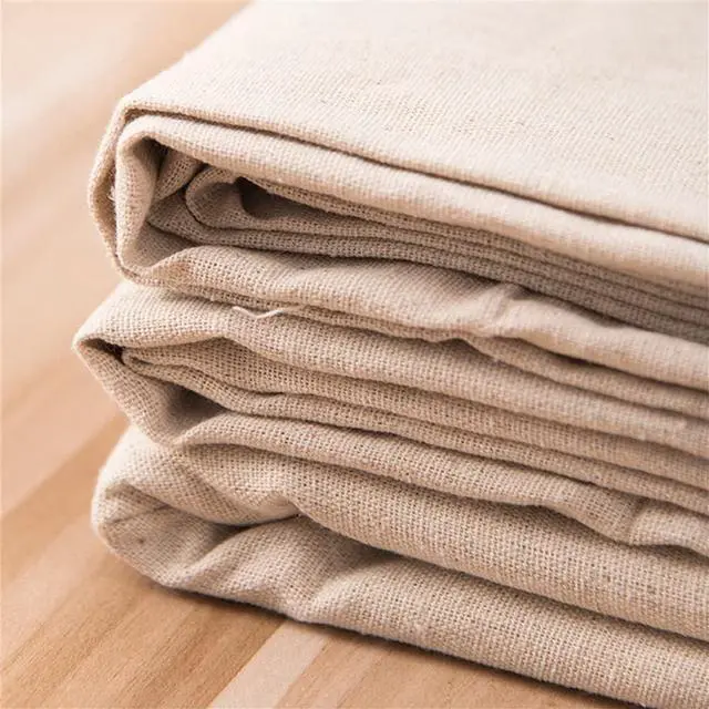 Alt view image 5 of 7 - Pottery Special Linen Hessian Cotton Linen Tablecloth Pottery Clay Printing Texture Clay Sculpture Tool (1 pc)