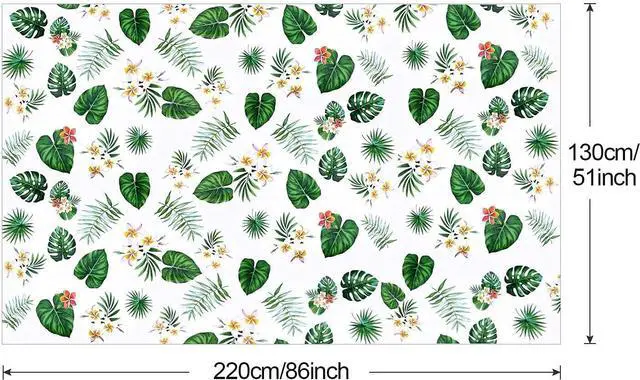 Alt view image 3 of 7 - 3 Pack Hawaiian Luau Tablecloths for Party Decoration, 86 × 51inch