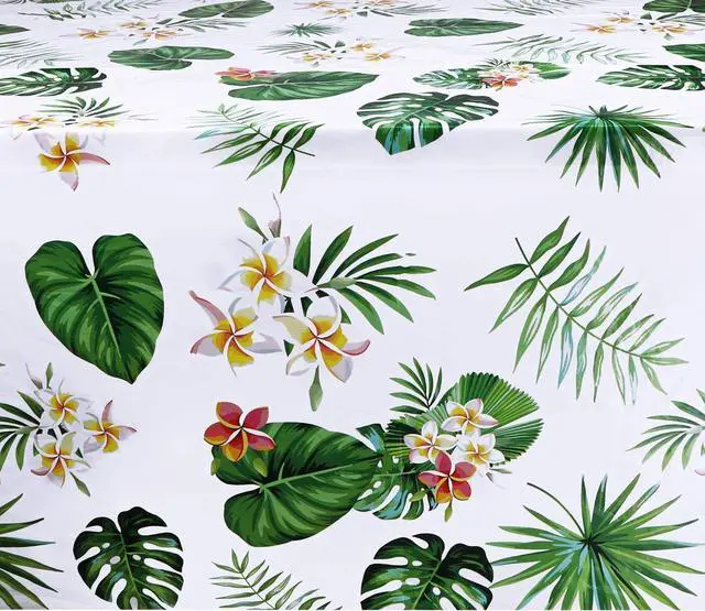 Alt view image 4 of 7 - 3 Pack Hawaiian Luau Tablecloths for Party Decoration, 86 × 51inch