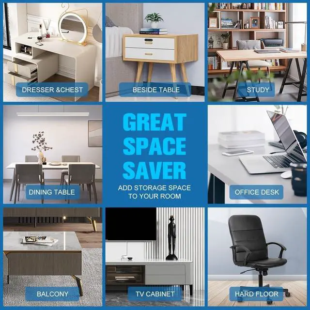 Alt view image 6 of 7 - 12x24"Clear Desk Top Mat Desk Protector Table Pad Plastic Table Cover Cloth