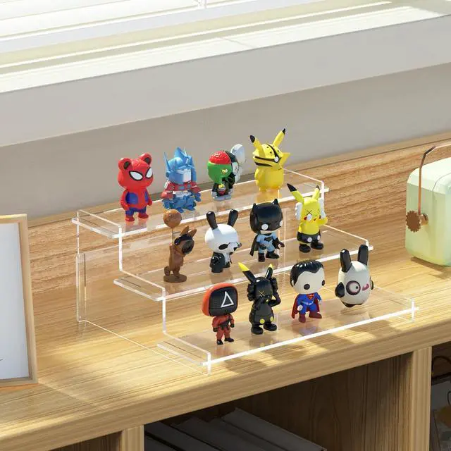 Alt view image 7 of 7 - Acrylic Risers Display Stand, 3 Tier Cupcake Holder, Perfume Organizer