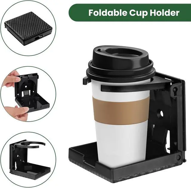 Alt view image 3 of 7 - 2pcs Wall Cup Holder, Boat Cup Holder, Diamond Embossed Texture