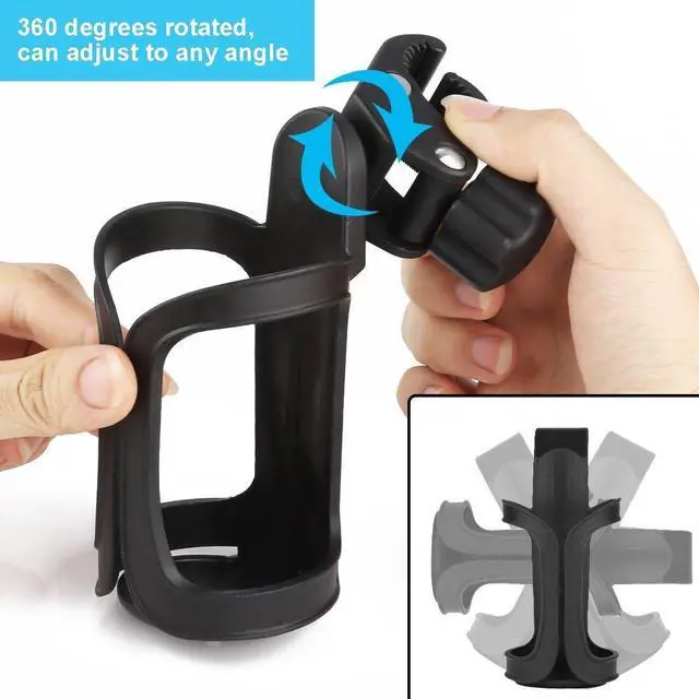 Alt view image 2 of 7 - Stroller Cup Holder, Bike Cup Holder, Bike Water Bottle Holders