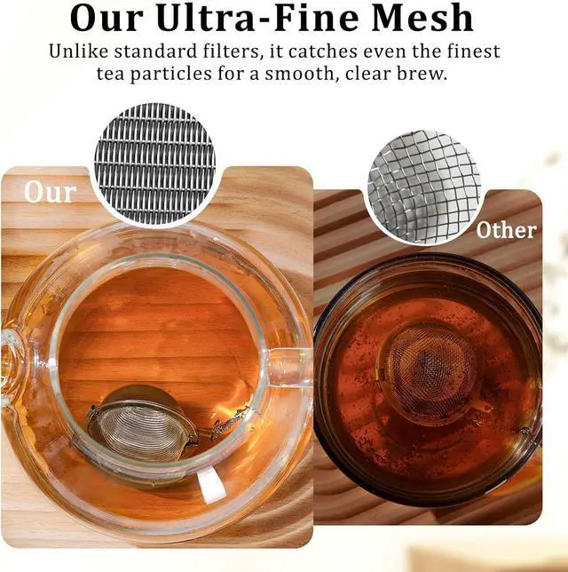 Alt view image 2 of 7 - 304 Stainless Steel Tea Ball Tea Holder Tea Infuser (Small x 2)