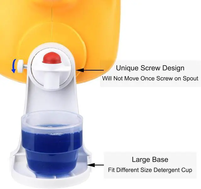 Alt view image 4 of 7 - Laundry Detergent Cup Holder for Bottle Spouts, Drip Catcher Organizer