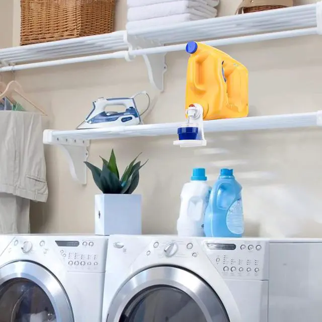 Alt view image 6 of 7 - Laundry Detergent Cup Holder for Bottle Spouts, Drip Catcher Organizer