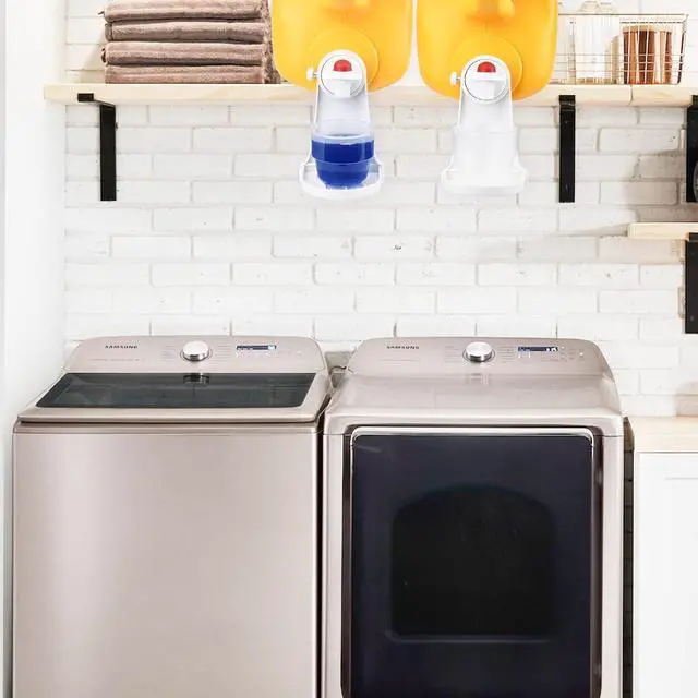 Alt view image 7 of 7 - Laundry Detergent Cup Holder for Bottle Spouts, Drip Catcher Organizer