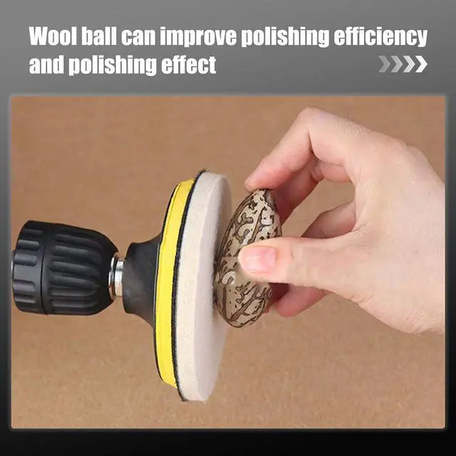 Alt view image 4 of 7 - 5 PCS Car Felt Polishing Pad, 3" x 0.2" High Density Glass Polishing Tool for Repair Scratches Spot, Multi-Function Maintenance Accessory for Windshield Table, Universal for Cars Home (White)
