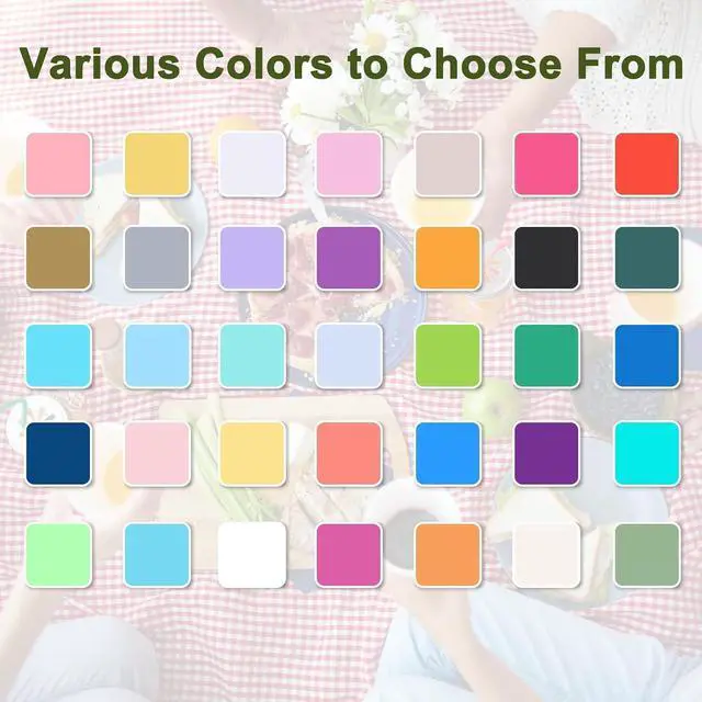 Alt view image 7 of 7 - 2 Pack Yellow and White Checkered Tablecloth Yellow Gingham Plastic Table Cloths for Parties Disposable 54x108 in Waterproof Rectangle Table Covers for Party Baby Shower Birthday Christmas Picnic