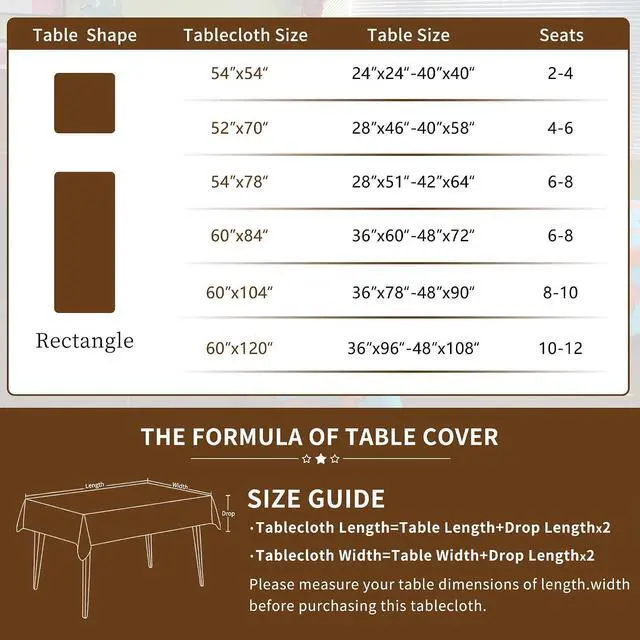 Alt view image 6 of 7 - Rectangle Waterproof Tablecloth Linen Textured Table Cloth,Stain and Wrinkle Resistant Washable Fabric Table Cover for Dining, Party, Camping and Outdoor, 52 x 70 Inch, Green Leaves