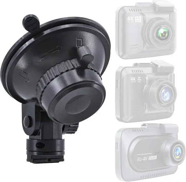 Main image of Suction Cup Mount for Rove R2 4K Dash Cam Mini Windshield Holder