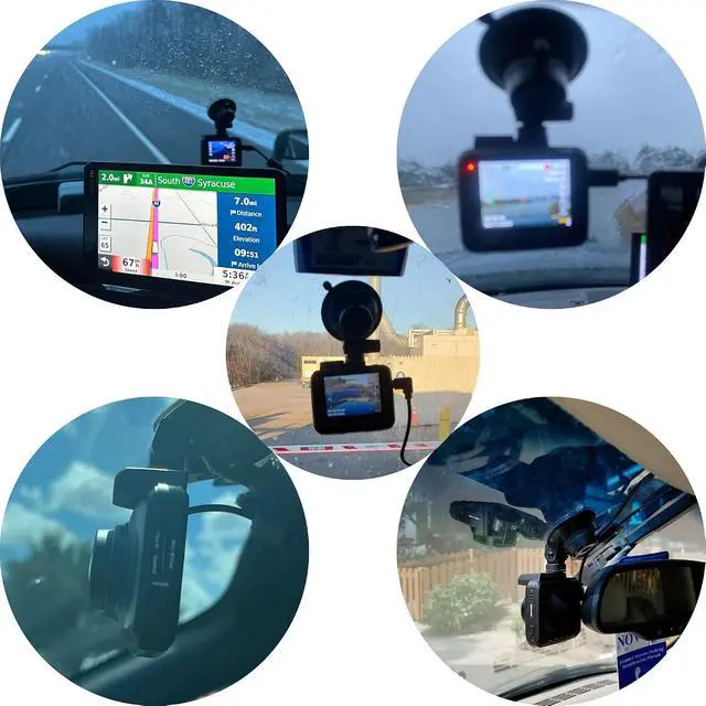 Alt view image 5 of 5 - Suction Cup Mount for Rove R2 4K Dash Cam Mini Windshield Holder
