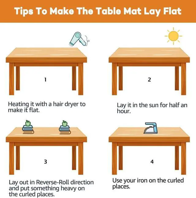 Alt view image 7 of 7 - New Clear Plastic Table Cover Protector 12x24 Inch Transparent Rectangular Tablecloth 1.5mm Thick Vinyl Table Pad Protector Mat for Kitchen Countertop Dining End Table Night Stand Tablecloth Protector
