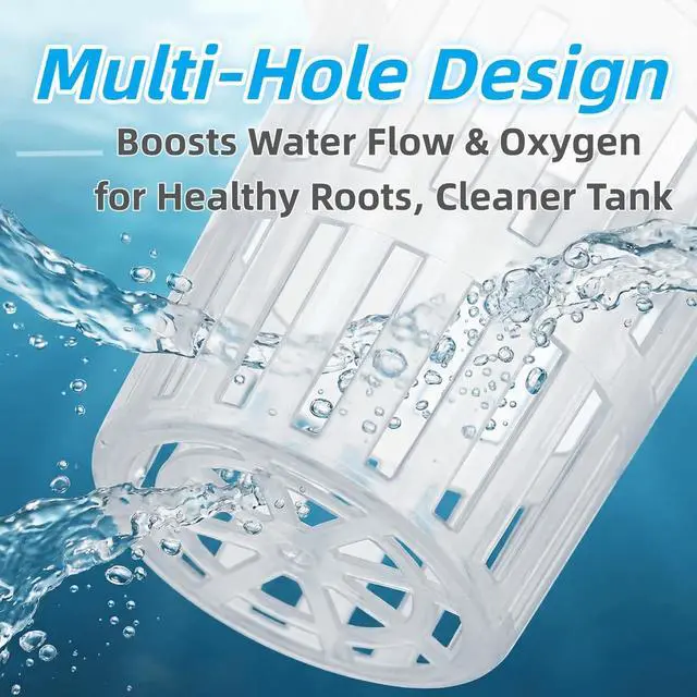 Alt view image 3 of 6 - 2 Pack Aquarium Plant Holder for Fish Tank with Suction Cup & Ext Hook