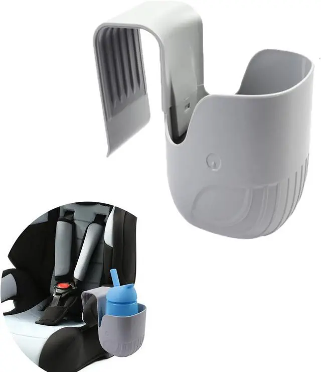 Main image of Child Cup Holder for Convertible Car Seats, Car Seat Cup Holder, Baby Stroller Cup Holer Wheelchair Cup Holder, Child Cup Holders Compatible with The Majority of Car Seat Models Grey