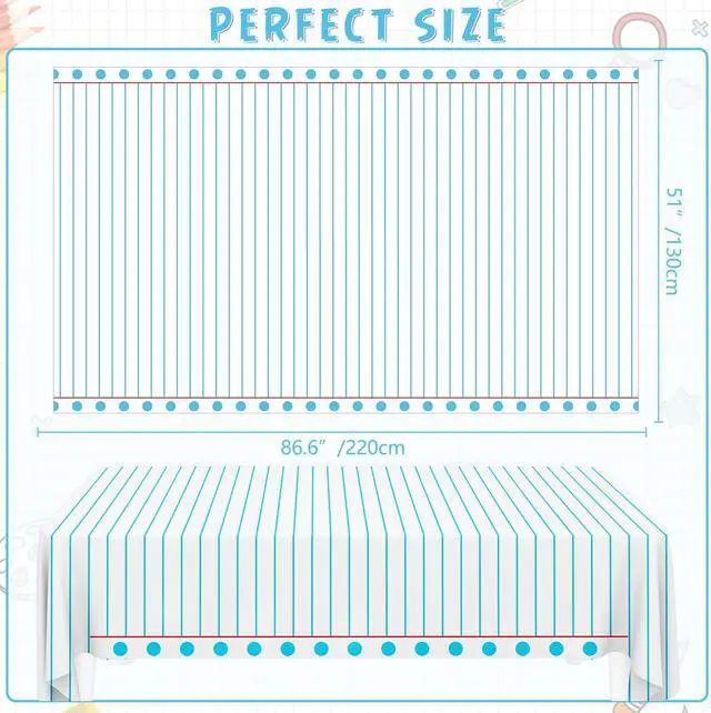Alt view image 2 of 7 - 4PCS Back to School Theme Tablecloth Preschool Kindergarten Party Tablecover First Day to School 51x86 Inch Rectangle Notebook Tablecloth Cover for Back to School Educational Decorations