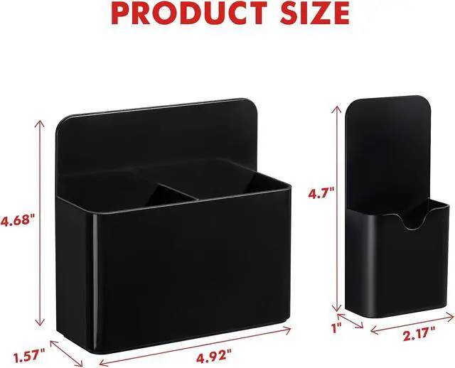 Alt view image 7 of 7 - Magnetic Marker Holder, Dry Erase Pen Organizer for Whiteboard