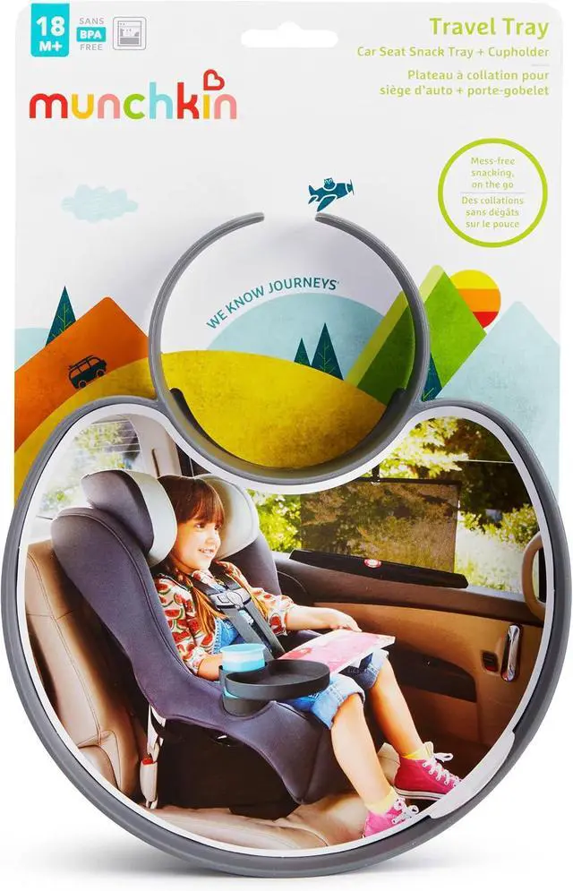 Alt view image 6 of 6 - ® Carseat Tray, Grey