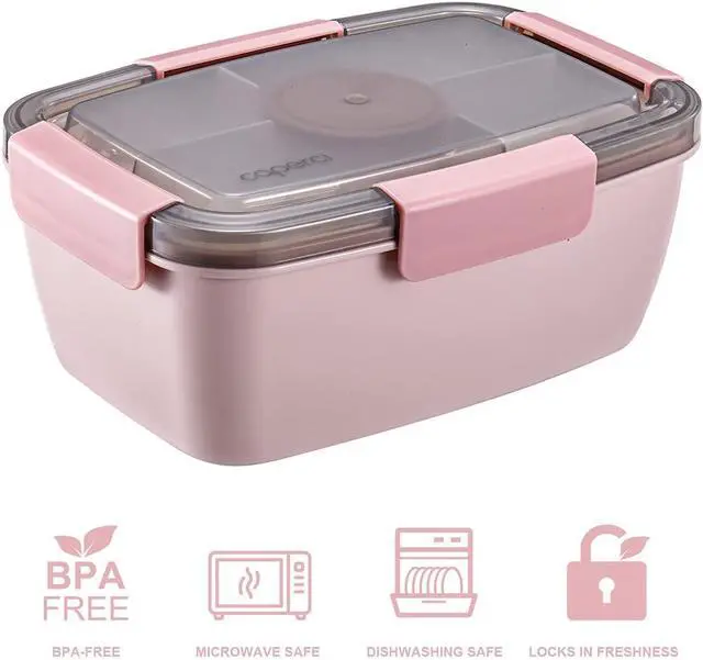 Alt view image 3 of 6 - Large Salad Lunch Container