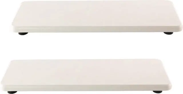 Main image of 2Pcs Stone Soap Trays Water Absorbing Diatomite Coaster