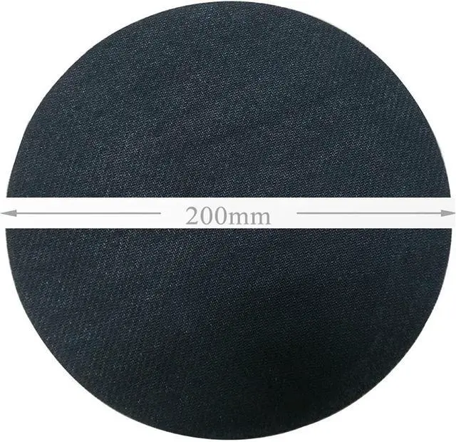 Alt view image 2 of 3 - Mouse Pad Bitcoin Crypto Currency, Premium-Textured Mouse Mat with Non-Slip Rubber Base, Cute Round Mousepad for Laptop Computer Office Desk Accessories,7.9 inch