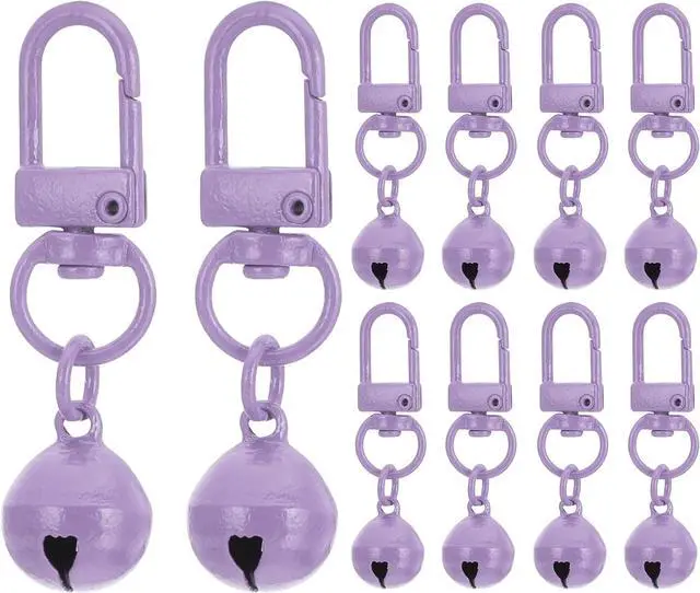 Main image of 20 PCS Dog Bell, Cat Bell Small Pet Collar Bells Keychain Cute Bulk Loud Jingle for Dog Collar Charm Pendant Necklace