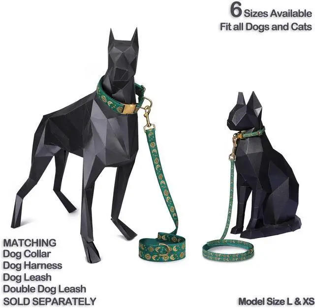 Alt view image 5 of 6 - Cat Collar with Bell for Kittens & Cats, Moon & Stars Design | Adjustable Fit, Bell Helps Track Your Pet, Non-Breakaway Collar