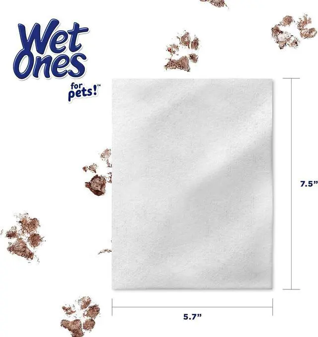 Alt view image 5 of 7 - Wet Ones for Pets Hypoallergenic Multipurpose Dog Wipes with Vitamins A, C and E - Fragrance-Free Dog Grooming Wipes with Vitamins, Wet Lock Seal, 100 Count | A, C, and E nutrients, fragrance-free for