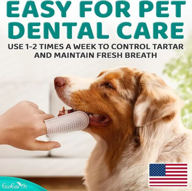 Alt view image 4 of 7 - Premium Teeth Cleaning Wipes for Dogs & Cats - 100 Pcs - Pet Dental Care Finger Pads for Fresh Breath & Oral Hygiene - Embossed Pattern & Nano Plastic-Dotting to Remove Plaque & Tartar
