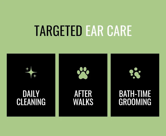 Alt view image 4 of 7 - 150PCs Dog Ear Cleaner Wipes, Daily Ear Cleaner for Dogs & Cats - Stop Ear Itching with Aloe, Eucalyptus & Witch Hazel Ear Wipes for Dogs - for Odor Control, Dirt and Wax Removal, Unscented