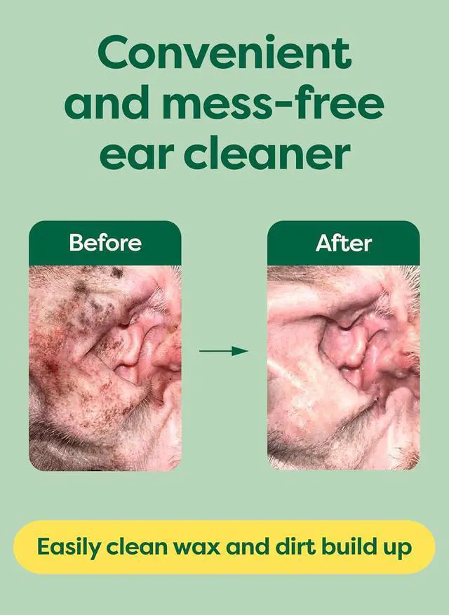 Alt view image 6 of 7 - Dog Ear Wipes, Vet Developed, Wild Oat, for Dirt & Wax, 70ct | Pet Ear Wipes for Dogs & Cats, Hypoallergenic Cleaner to Remove Dirt and Wax, Wild Oat Scent