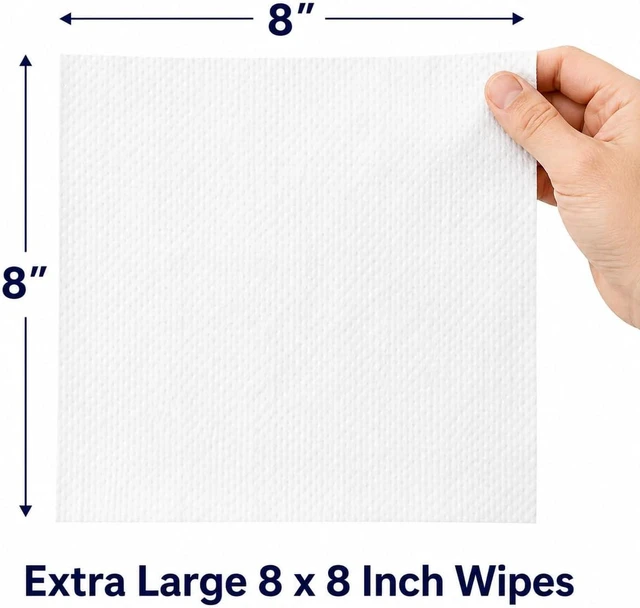 Alt view image 6 of 7 - Plant Based Dog Wipes for Paws Butt & Body - Because They Sleep on Your Bed, Unscented 100 Count