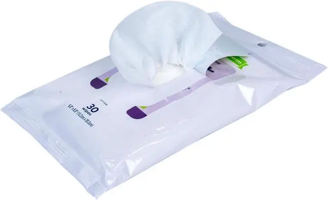 Alt view image 6 of 7 - for Pets Calming Dog Wipes, Chamomile Lavender Scent, 30 Count | Antibacterial formula, kills 99.99% of germs, calm, scented, durable paw wipes