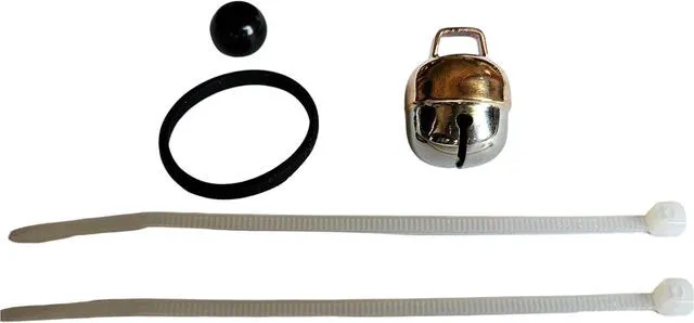 Alt view image 6 of 7 - Premium Cat Bell Copper, Silver, Loud, Durable, Anti-Hunting, Bird Saving, and Collar Compatible