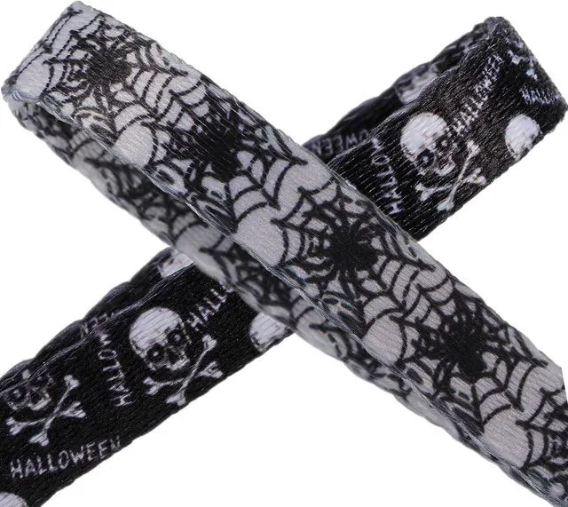Alt view image 3 of 7 - Cat Collar Halloween Set of 2, Skull Cat Collar for Small Dogs, Holiday Kitten Collar with Bell