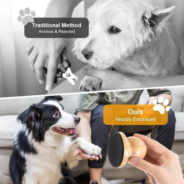 Alt view image 4 of 7 - Dog Nail File with 6Pcs Replaceable Filing Disc, Dog Scratch Board for Safe and Easy Nail Care, Dogs Nails Scratch Board Ensures Smooth and Healthy Nails for Dogs and Cats