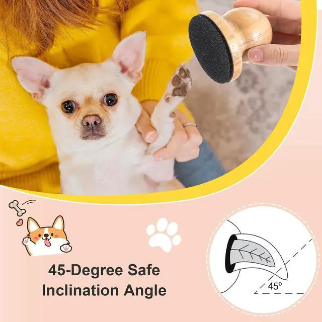 Alt view image 6 of 7 - Dog Nail File with 6Pcs Replaceable Filing Disc, Dog Scratch Board for Safe and Easy Nail Care, Dogs Nails Scratch Board Ensures Smooth and Healthy Nails for Dogs and Cats