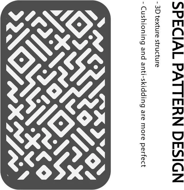 Alt view image 3 of 6 - Car Dashboard Non Slip Mat, Anti Slip Gel Pad, Multifunctional Fixate Anti Slide Sticky Dash Pad for Radar Detector, Cell Phone, Keys, Glass, Mirrors, GPS, Coins 5.3 x 3.2 inch (2 Pack)