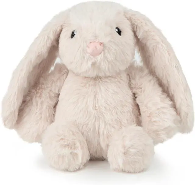 Main image of Bunny Buddy Squeaky Plush Dog Toy - Beige, Small | Soft Plush, Squeaks & Crinkles, Perfect for Moderate Chewers, Toss & Fetch Play, Stress & Anxiety Reliever, Ideal Gift Toy