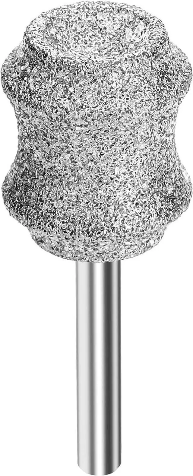 Main image of Dog Nail Grinder Bits for Dremel - Diamond Dog Nail Grinder Attachment for Large Medium Small Dogs Nail Care - 1/8'' Painless Nail Grinder Bits Won't Pull Hair or Get Hot